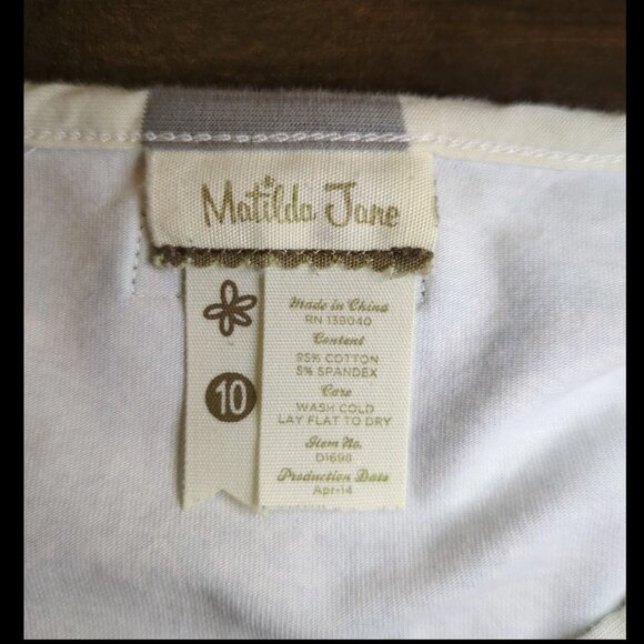 10 Matilda Jane Sunny Weather Dress Secret Fields Vintage - Picture 10 of 10